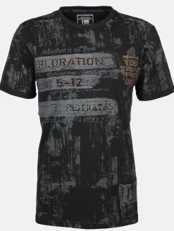 Herren Southern Territory Herren T-Shirt mit Alloverprint und Stickerei