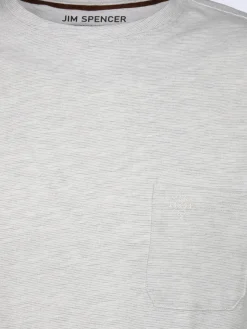 Herren Jim Spencer Herren T-Shirt mit Brusttasche