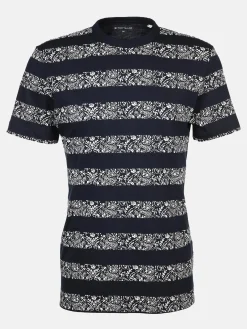 Herren Tom Tailor Herren T-Shirt mit floralem Print