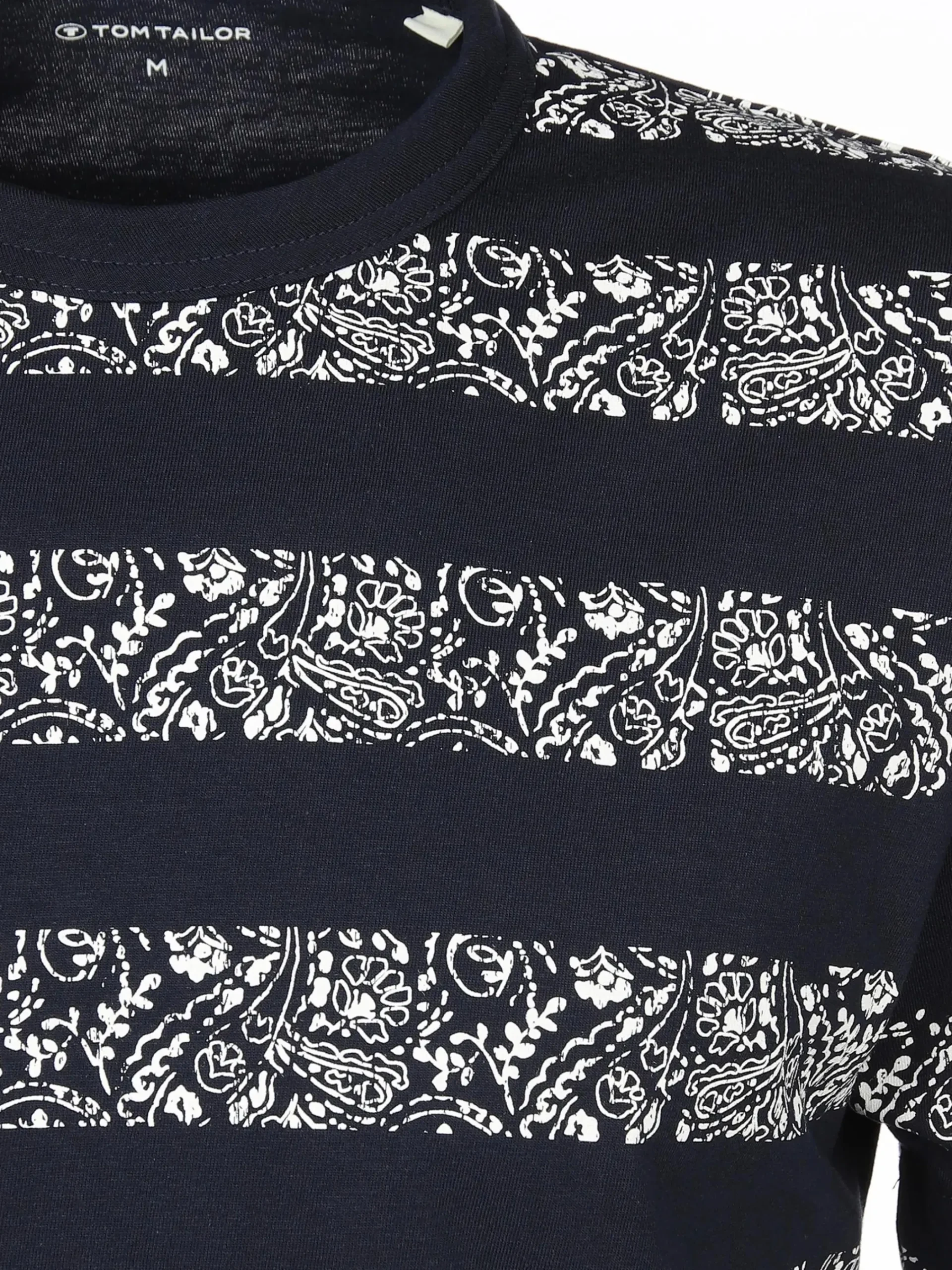 Herren Tom Tailor Herren T-Shirt mit floralem Print