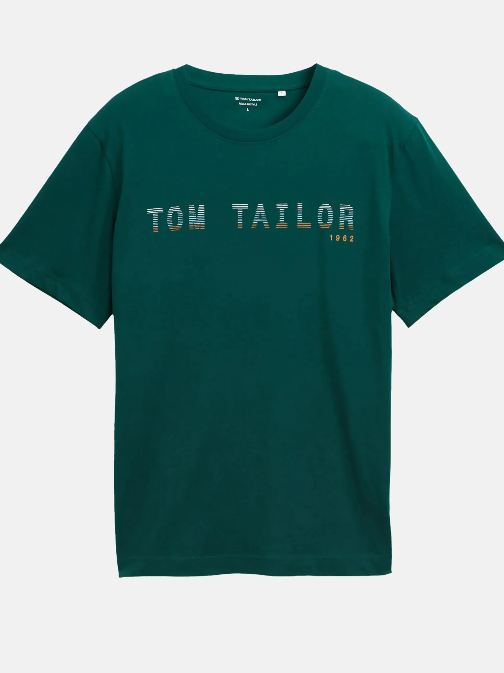 Herren Tom Tailor Herren T-Shirt mit Frontlogoprint