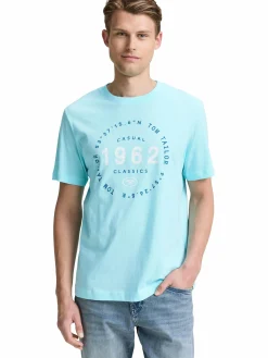 Herren Tom Tailor Herren T-Shirt mit Frontprint
