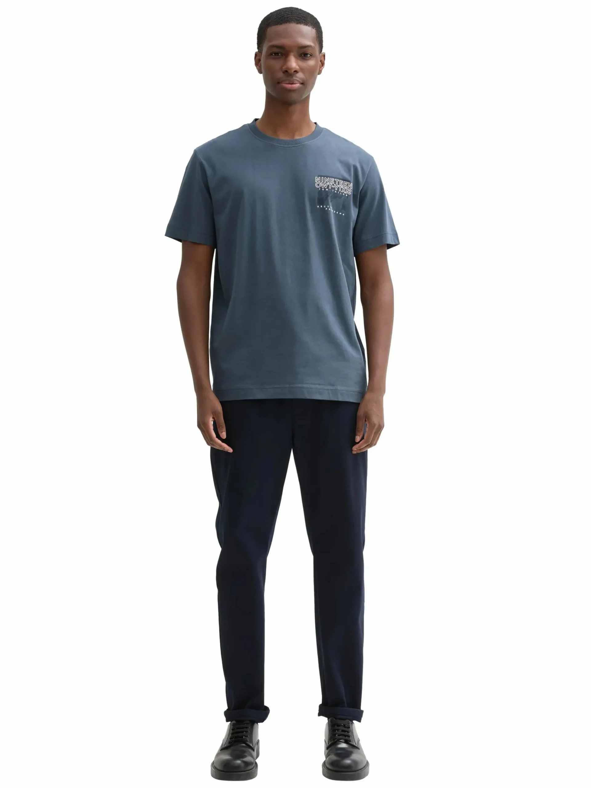 Herren Tom Tailor Herren T-Shirt mit kleinem Print