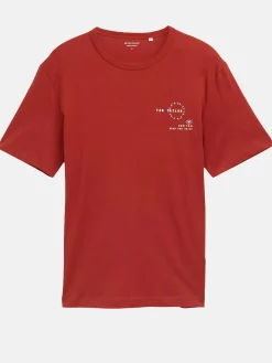 Herren Tom Tailor Herren T-Shirt mit Logoprint