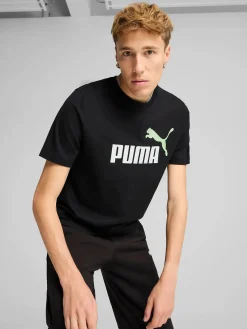 Herren Puma Herren T-Shirt mit Logoprint