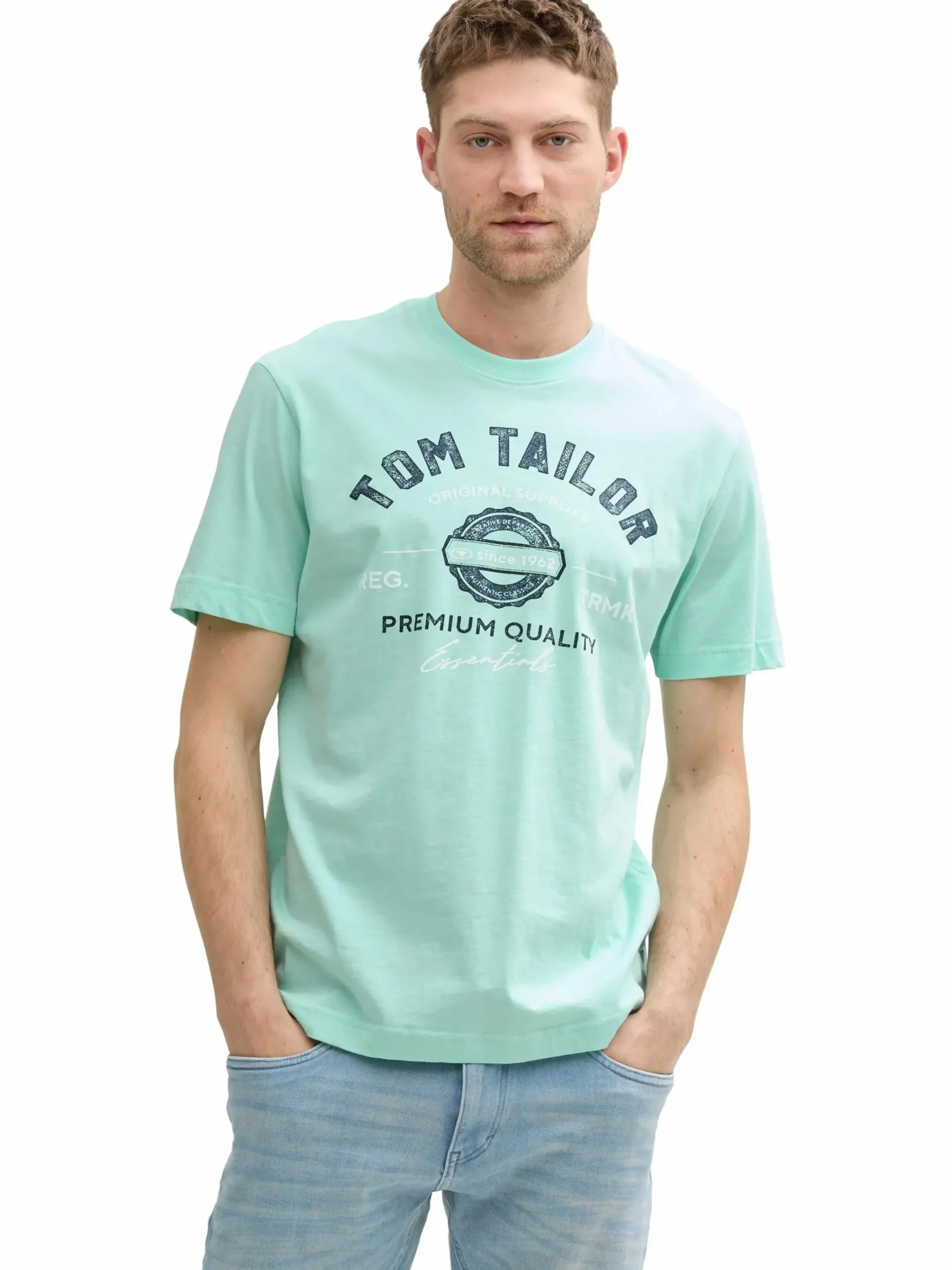 Herren Tom Tailor Herren T-Shirt mit Print