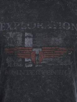 Herren Southern Territory Herren T-Shirt mit Print in Used Optik