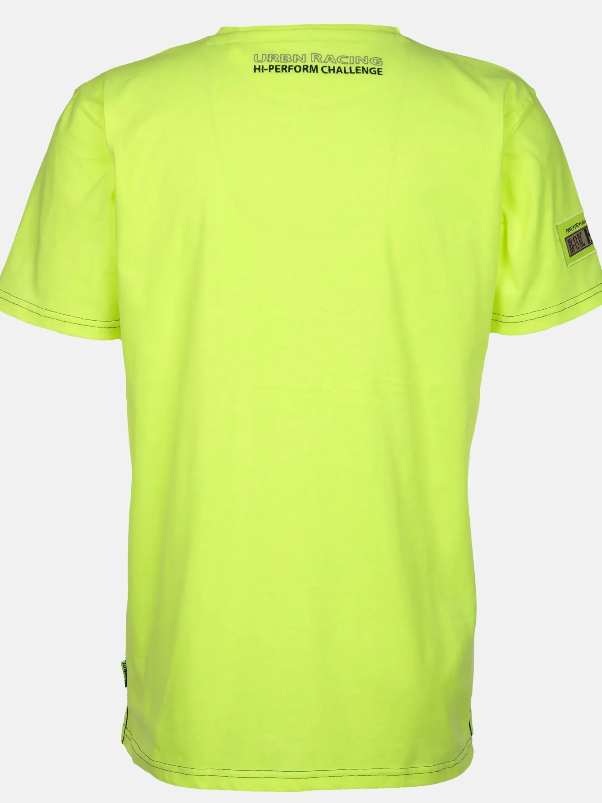 Herren Worker Herren T-Shirt mit Racing Print