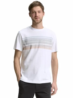 Herren Tom Tailor Herren T-Shirt mit Streifenprint