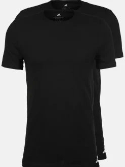 Herren Adidas Herren Unterhemden mit Ärmel im 2er Pack