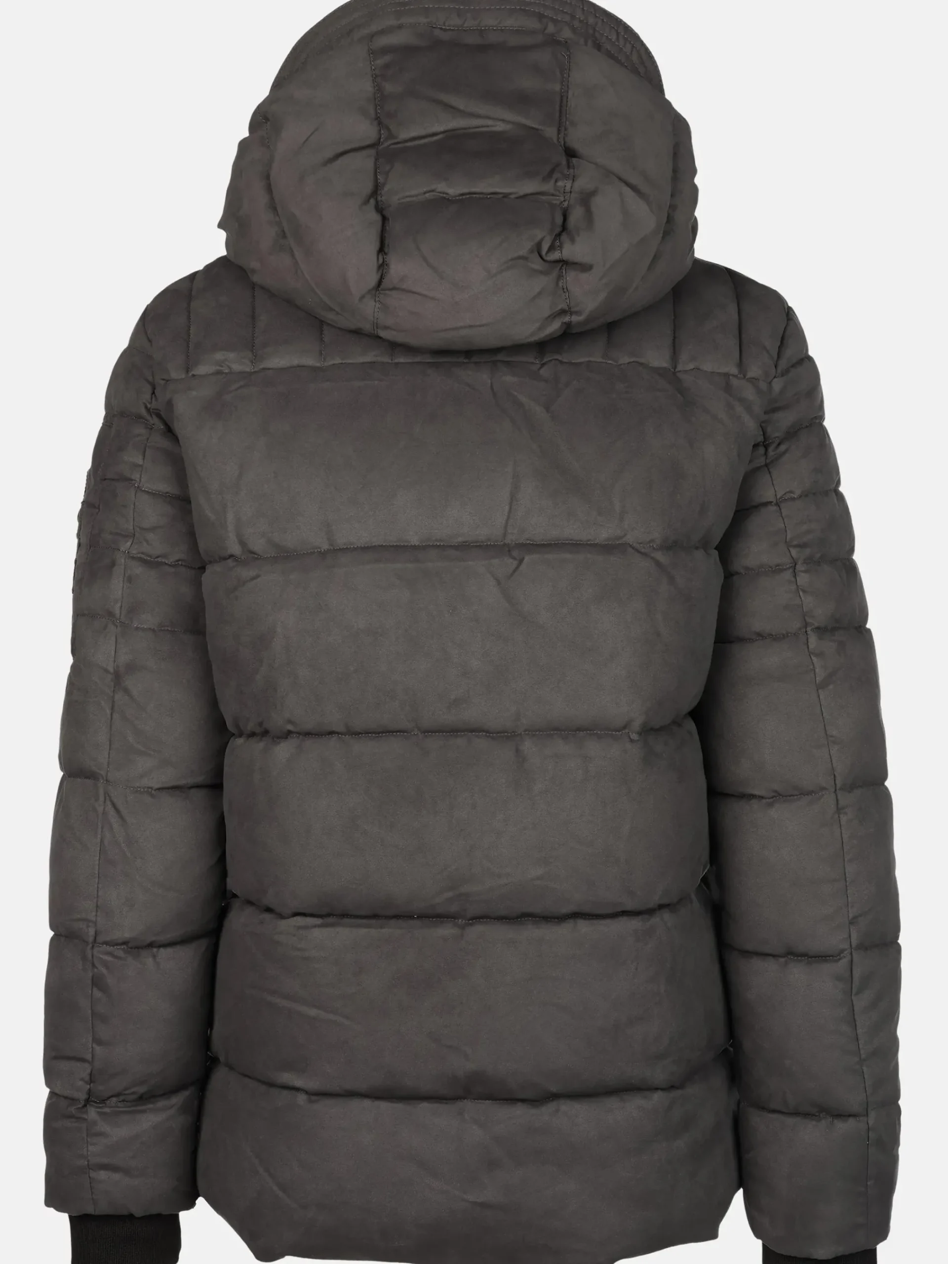 Herren Jim Spencer Herren Velour Steppjacke mit Kapuze