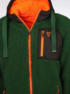 Herren Worker Herren Wendejacke mit vielen Details