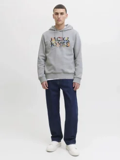 Herren Jack Jones Jack & Jones JJGEPLAS SWEAT Hoodie