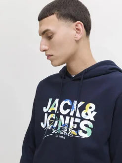 Herren Jack Jones Jack & Jones JJGEPLAS SWEAT Hoodie