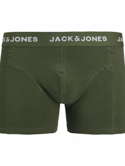 Herren Jack Jones Jack & Jones JACTEO SOLID TRUNKS Unterhosen im 3er-Pack