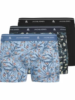 Herren Jack Jones Jack & Jones JACZACH TRUNKS Boxershorts 3er Pack