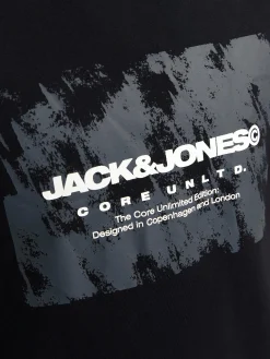 Herren Jack Jones Jack & Jones JCOAERO FRONT PRINT T Shirt