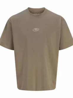 Herren Jack Jones Jack & Jones JCORETREAT TEXT BACK T-Shirt