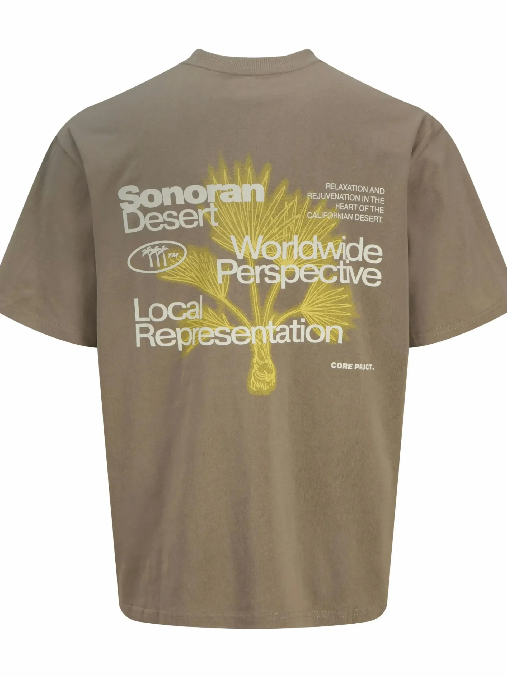 Herren Jack Jones Jack & Jones JCORETREAT TEXT BACK T-Shirt