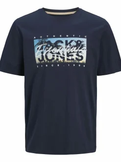 Herren Jack Jones Jack & Jones JJCOLTON PHOTOPRINT T-Shirt