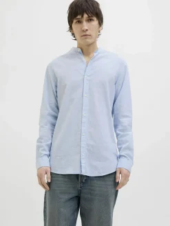 Herren Jack Jones Jack & Jones JJEBREEZE BAND SHIRT Hemd