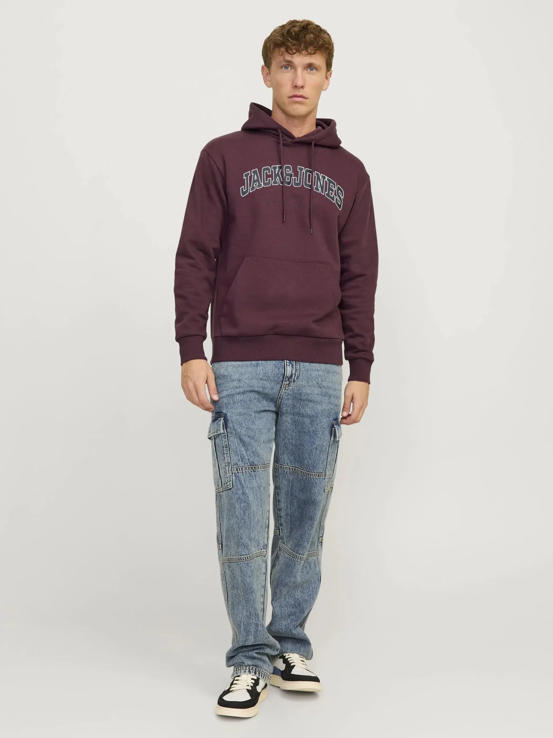 Herren Jack Jones Jack & Jones JJECALEB VARSITY SWEA Hoodie