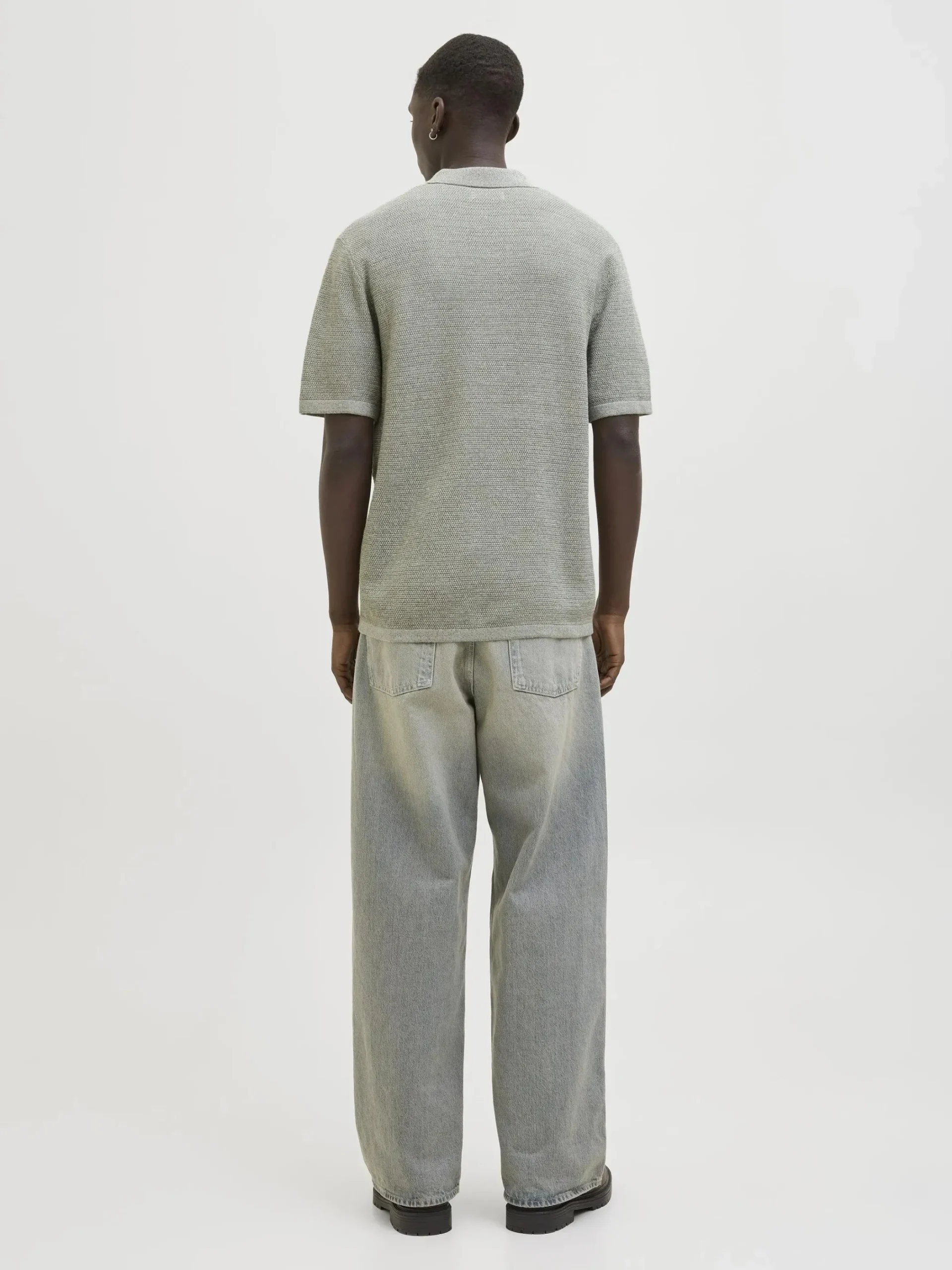 Herren Jack Jones Jack & Jones JJEGEORGE KNIT POLO S Strickpolo