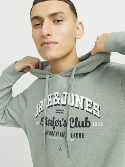 Herren Jack Jones Jack & Jones JJELOGO SWEAT HOOD 2 Hoodie
