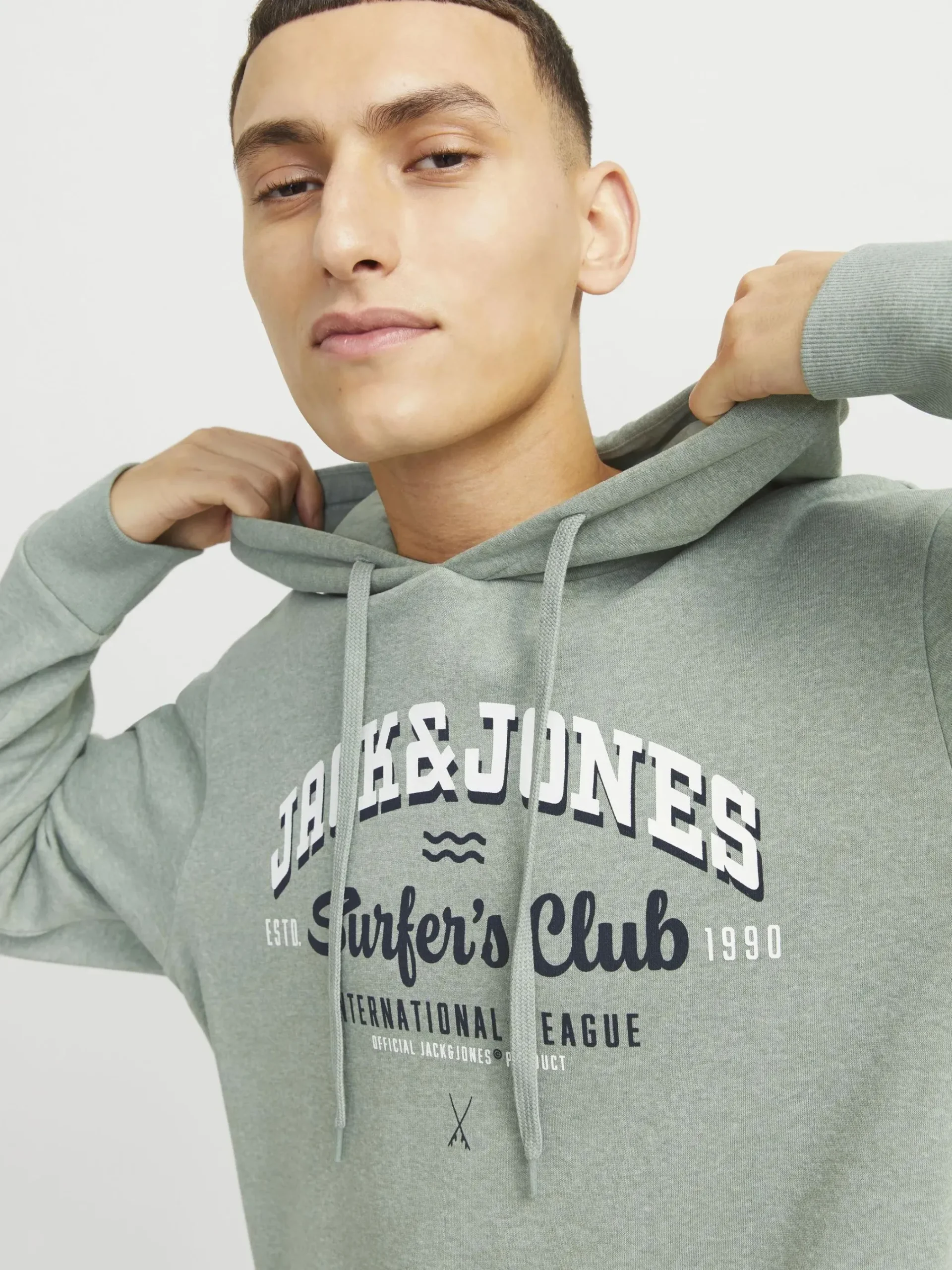 Herren Jack Jones Jack & Jones JJELOGO SWEAT HOOD 2 Hoodie
