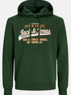 Herren Jack Jones Jack & Jones JJELOGO SWEAT HOOD 2 Hoodie