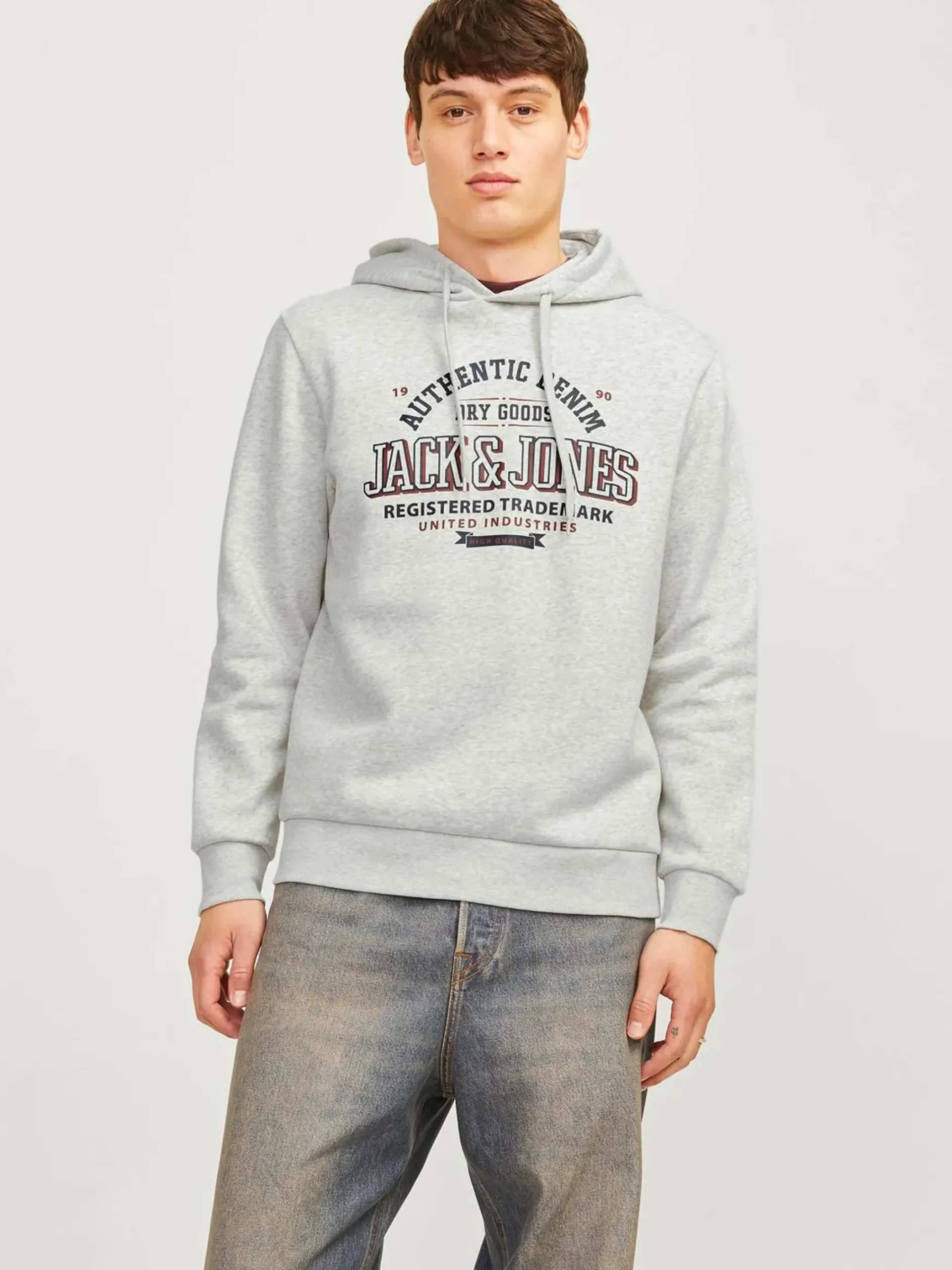 Herren Jack Jones Jack & Jones JJELOGO SWEAT HOOD 2 Hoodie