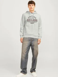 Herren Jack Jones Jack & Jones JJELOGO SWEAT HOOD 2 Hoodie