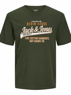 Herren Jack Jones Jack & Jones JJELOGO TEE SS O-NECK T-Shirt