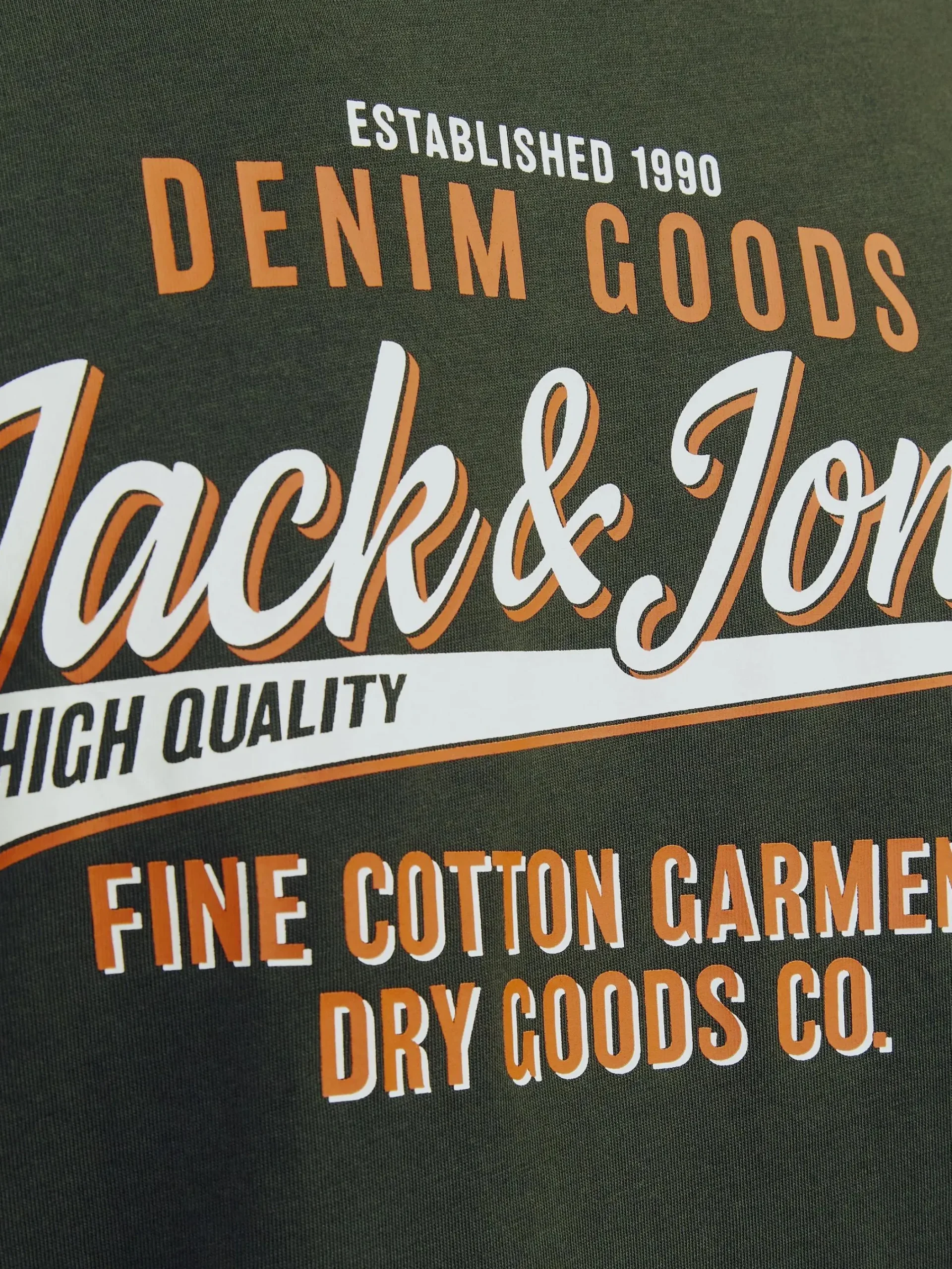Herren Jack Jones Jack & Jones JJELOGO TEE SS O-NECK T-Shirt