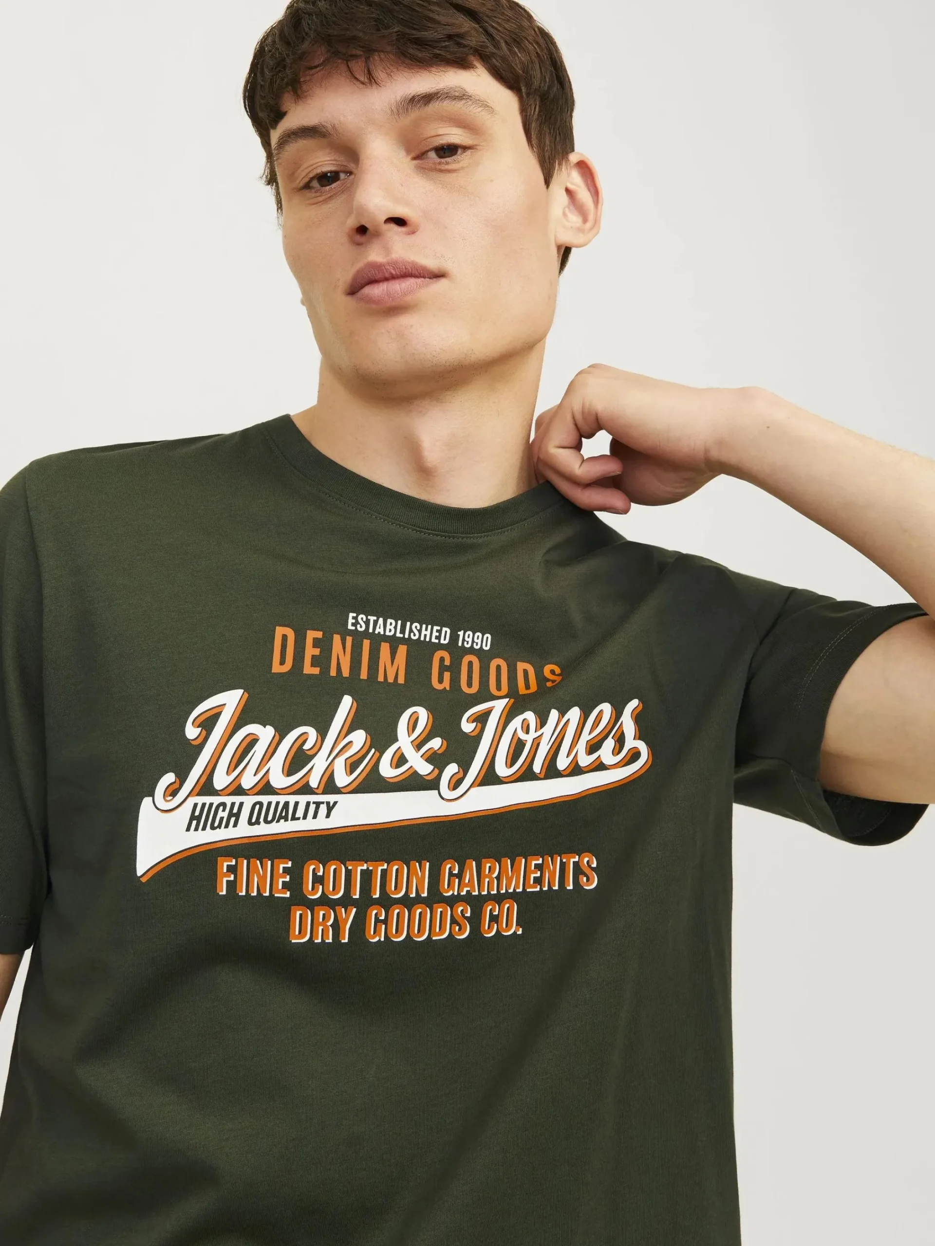 Herren Jack Jones Jack & Jones JJELOGO TEE SS O-NECK T-Shirt