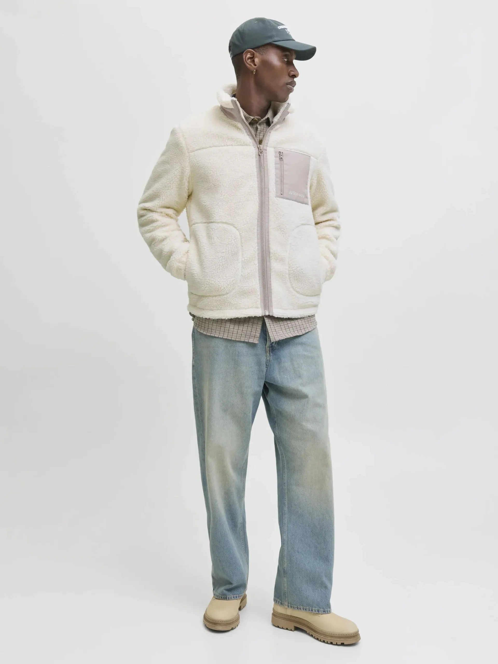 Herren Jack Jones Jack & Jones JJESOHO Teddyjacke