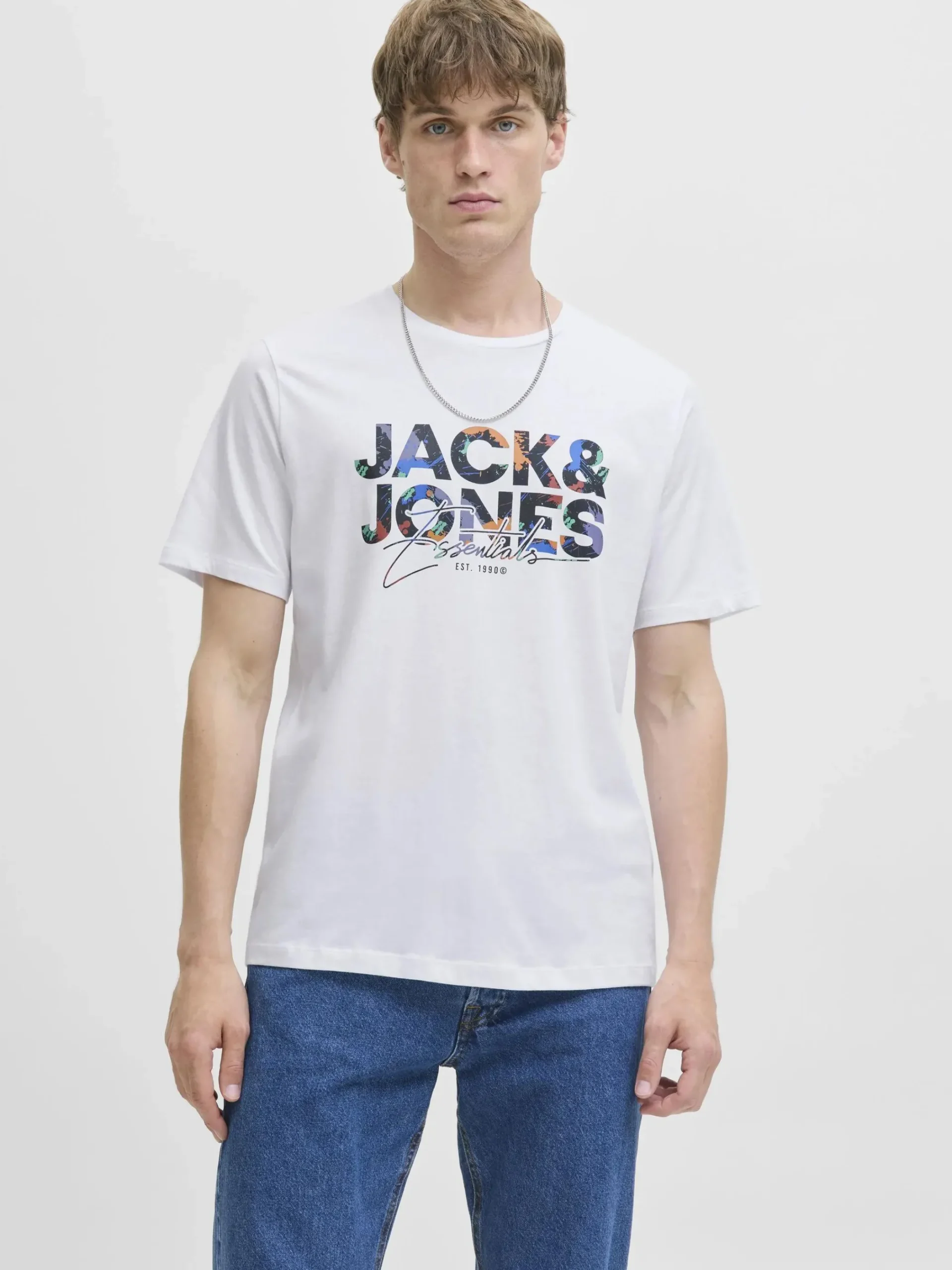 Herren Jack Jones Jack & Jones JJGEPLAS TEE T-Shirt