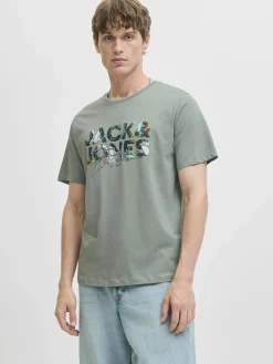 Herren Jack Jones Jack & Jones JJGEPLAS TEE T-Shirt