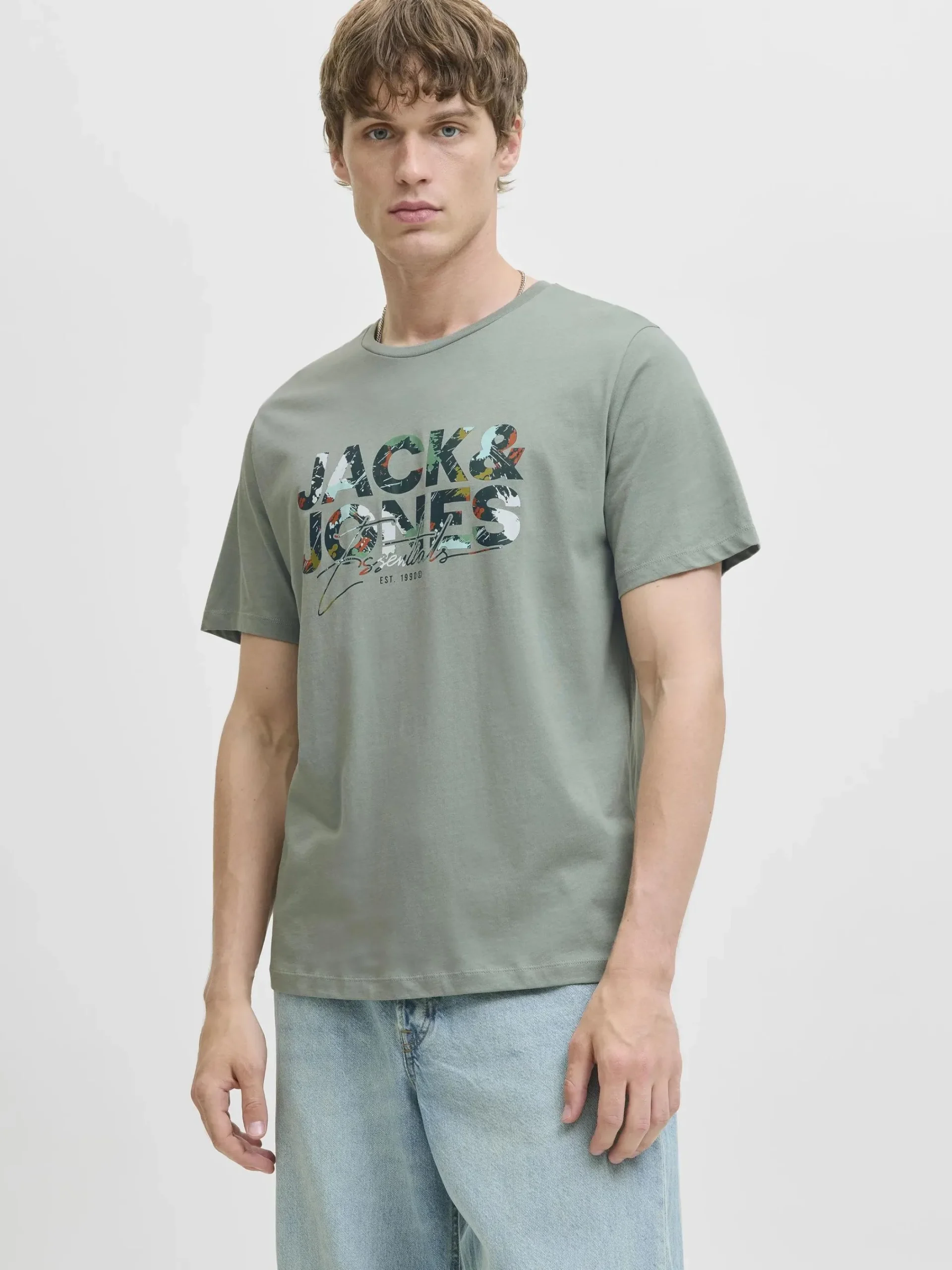Herren Jack Jones Jack & Jones JJGEPLAS TEE T-Shirt