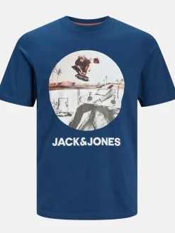 Herren Jack Jones Jack & Jones JJNAVIN TEE SS CREW N Shirt