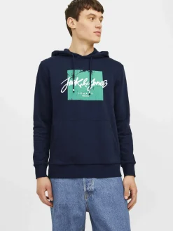 Herren Jack Jones Jack & Jones JJTILEY SWEAT HOOD LN Hoodie