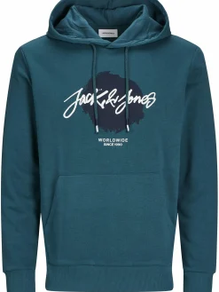 Herren Jack Jones Jack & Jones JJTILEY SWEAT HOOD LN Hoodie