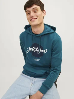 Herren Jack Jones Jack & Jones JJTILEY SWEAT HOOD LN Hoodie