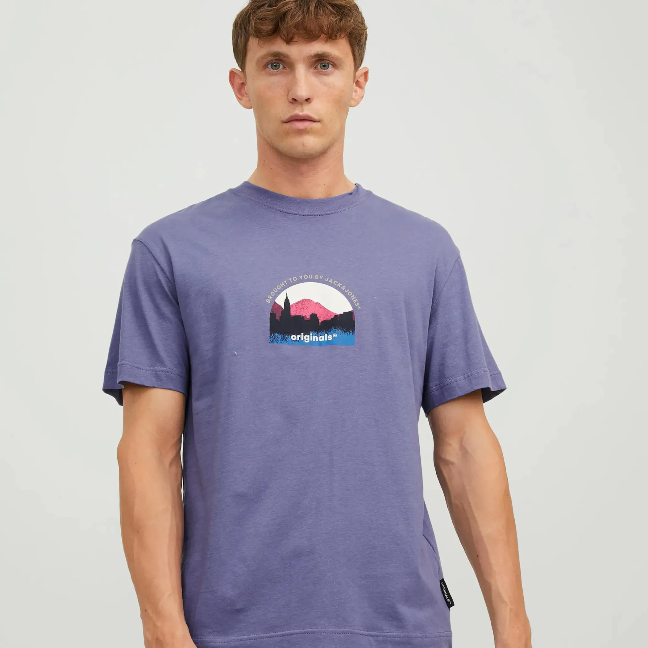 Herren Jack Jones Jack & Jones JORSILVERLAKE GRAPHIC Shirt