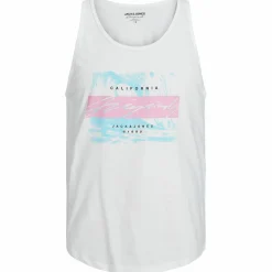 Herren Jack Jones Jack & Jones JORTULUM SKETCH TANK Tanktop