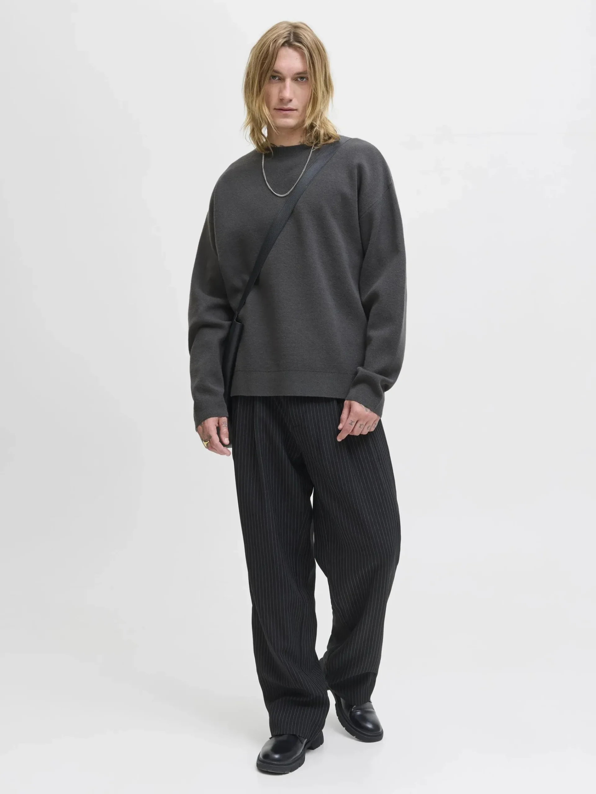 Herren Jack&Jones Premium Jack&Jones JPRBLABRADFORT KNIT C Strickpullover