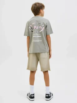 Kinder Jack&Jones Junior JCOLIDO AOP BACK PRIN T-Shirt
