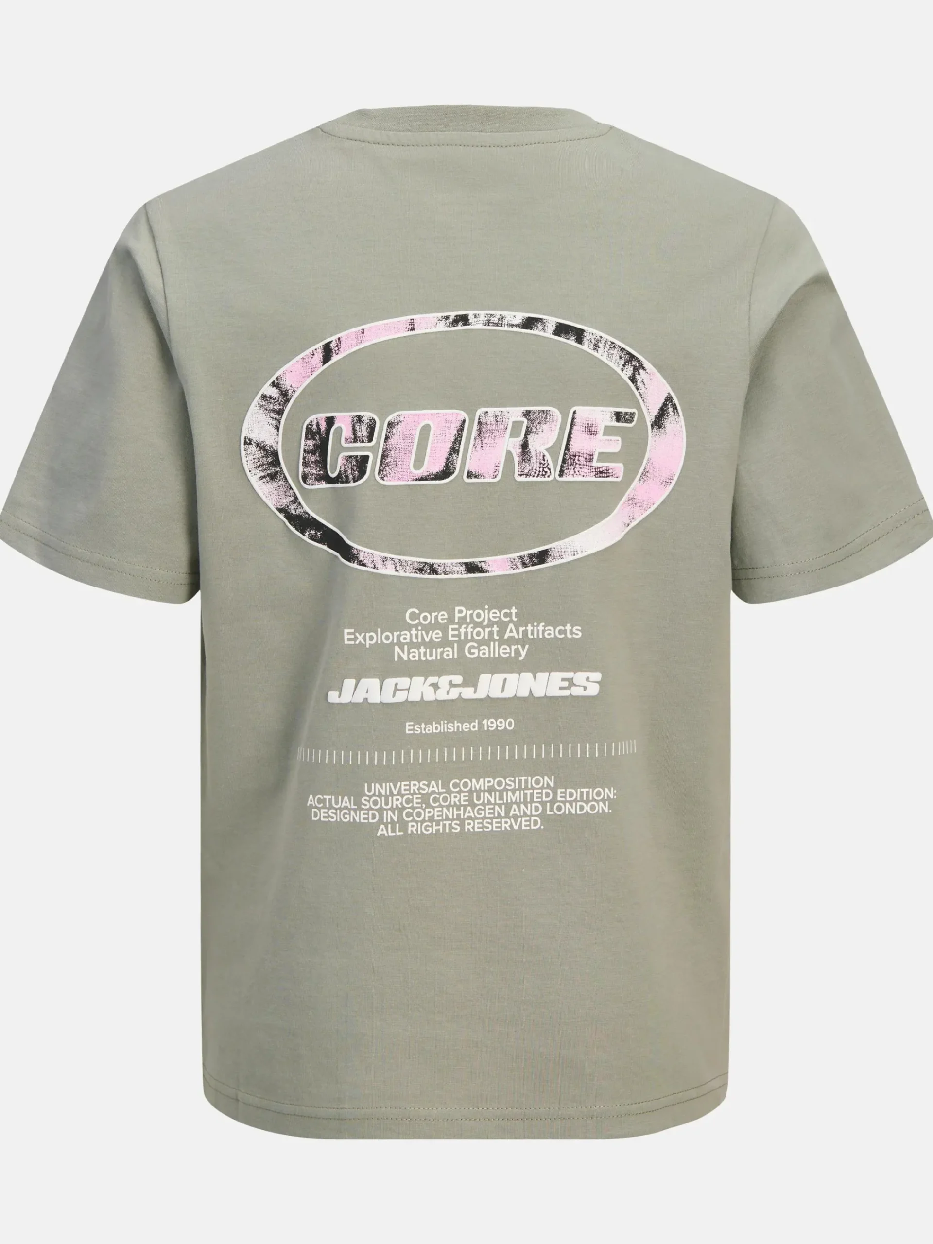 Kinder Jack&Jones Junior JCOLIDO AOP BACK PRIN T-Shirt