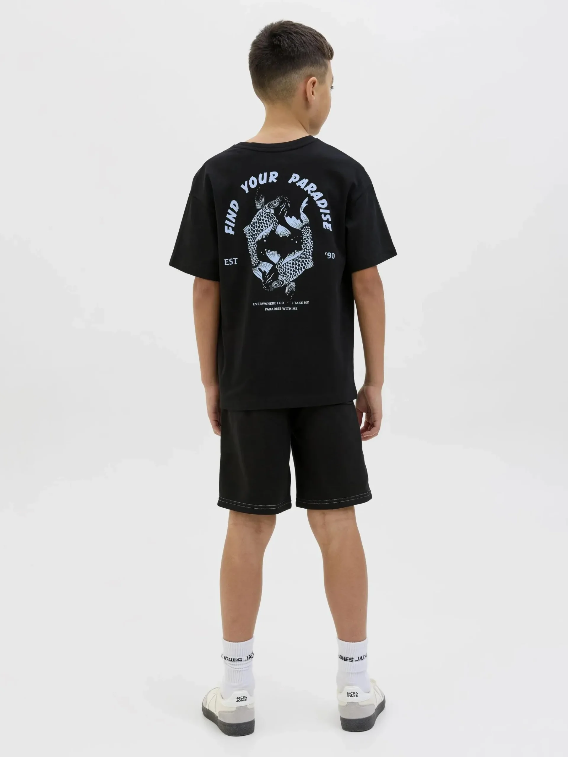 Kinder Jack&Jones Junior JJCHARGE PRINTED T-Shirt