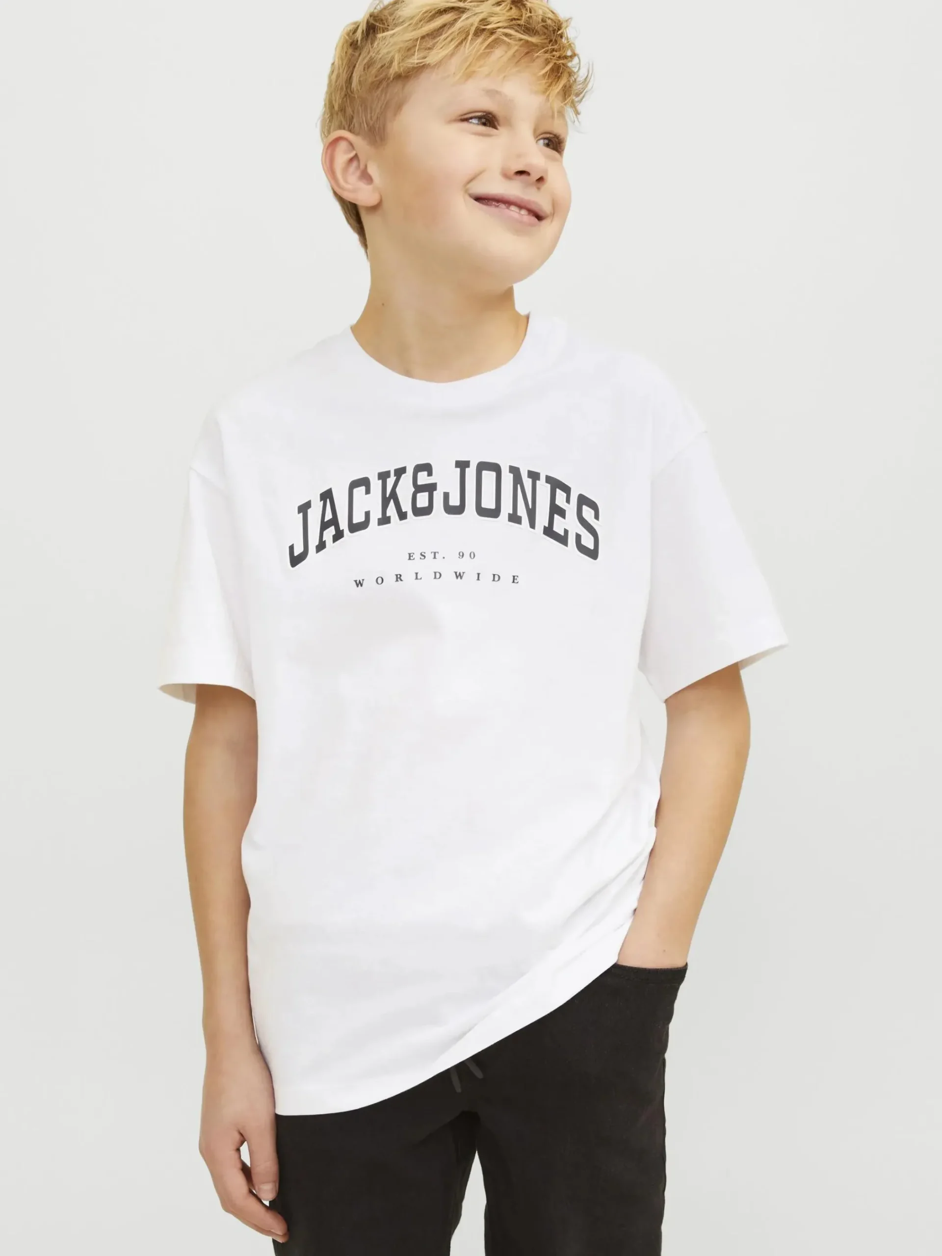 Kinder Jack&Jones Junior JJECALEB VARSITY TEE T-Shirt